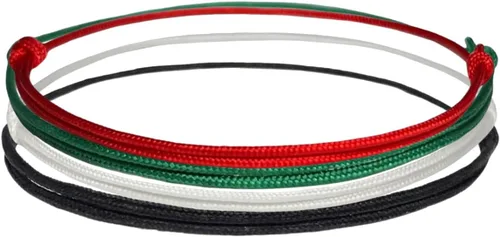 Vista 30 de World Cup Countries Soccer Flag Cord Bracelet for Men or Women - Country flag Pulsera bandera Pais Copa Mundial Futbol Hombre Mujer - Sports String