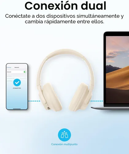 Vista 7 de Soundcore by Anker Q20i Auriculares híbridos con cancelación activa