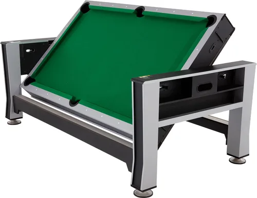 Vista 17 de Mesa de Juegos Múltiples Giratoria 3 en 1 Triumph – Mesa de Juego Giratoria de 84" con Hockey de Aire, Billar y Tenis de Mesa – Juego Completo