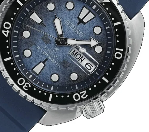 Vista 4 de SEIKO Reloj automático para hombre - Prospex Automatic Diver - Bisel giratorio, 656.2 ft resistente al agua