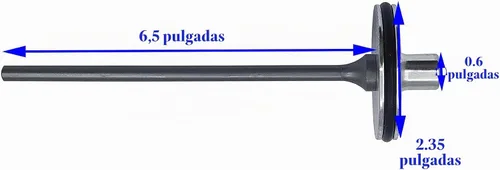 Vista 3 de Conductor del pistón del mercado de accesorios 888-033 para el clavador de bobina de Hitachi NV90AG 888033