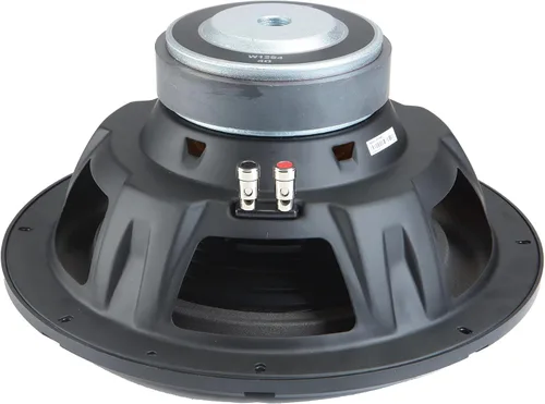 Vista 4 de Dos subwoofers Alpine W12S4 de 12 pulgadas con dos parrillas de altavoces KTE-12PG de 12 pulgadas