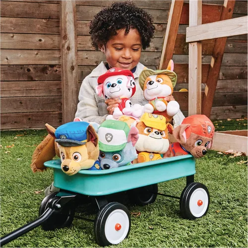 Vista 5 de Paw Patrol - Juguete de peluche suave oficial de GUND con temática de perro, juguete suave de 6 pulgadas para niños y niñas de 12 meses en adelante