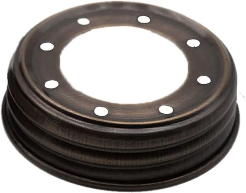 Vista 8 de Tapa de iluminación de acero inoxidable para frascos de conservas (tapa individual, boca regular)