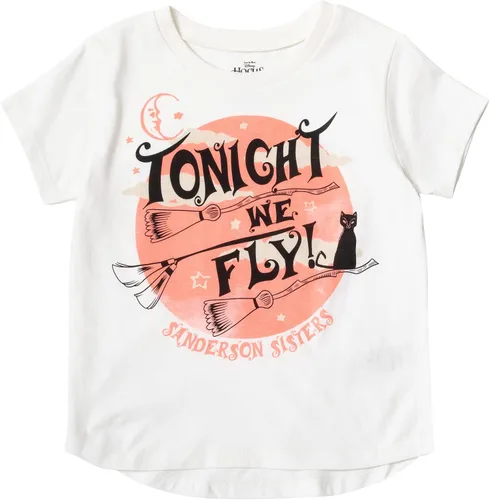 Vista 4 de Disney Hocus Pocus - Paquete de 2 camisetas gráficas para niñas pequeñas y grandes