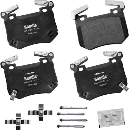 Vista 186 de Bendix Priority1 CFC154 - Juego de pastillas de freno de disco para Avanti II, Century, LeSabre, Regal, Riviera, chasis comercial, DeVille