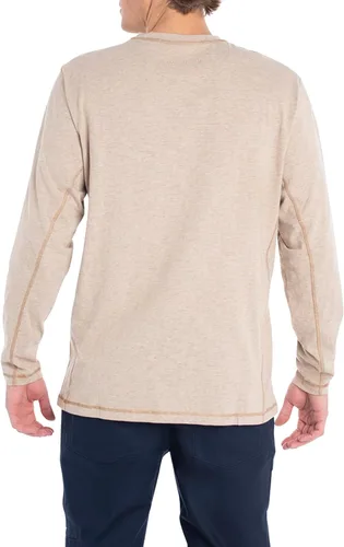 Vista 2 de Legendary Whitetails Camisa Henley Maverick Slub para hombre