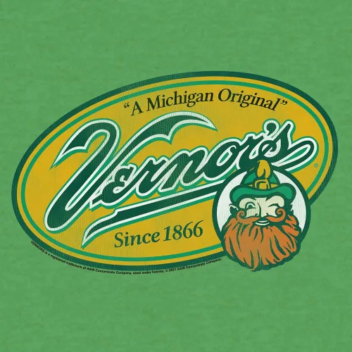 Vista 2 de Tee Luv Faded Vernor's Ginger Ale - Camiseta Vernors A Michigan Original Soda