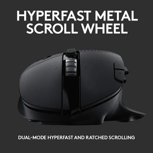 Vista 8 de Logitech Ratón inalámbrico para juegos G604 Lightspeed (renovado)