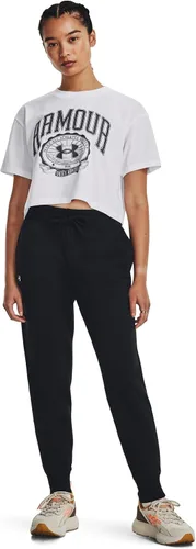 Vista 2 de Under Armour - Pantalones deportivos Rival de forro de vellón para mujer