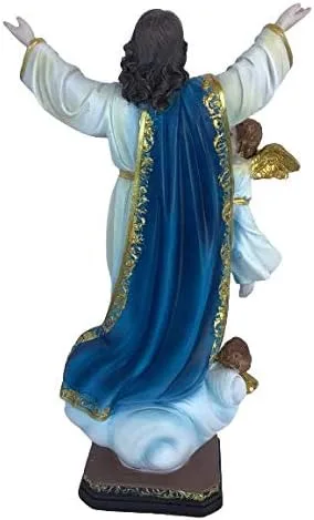 Vista 2 de miSantuario Virgen De Asunción - Figura religiosa de 12 pulgadas, Nuestra Señora de la Asunción, nueva