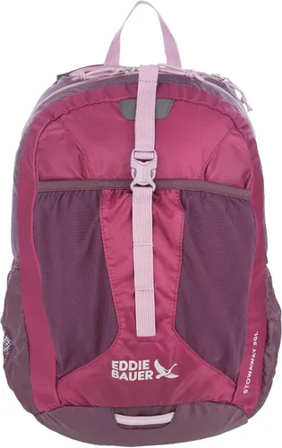 Vista 32 de Eddie Bauer Stowaway Mochila Empacable Viaje Exterior Ligera Plegable Duradera Poliéster Ripstop 30L - Cereza Negra