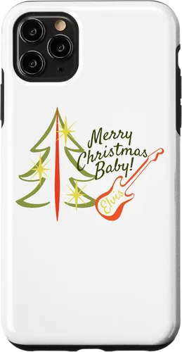Vista 11 de iPhone 14 Elvis Presley Oficial Feliz Navidad Baby! Funda Elvis
