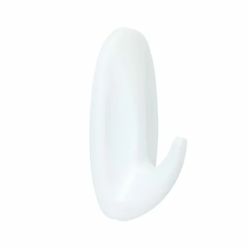 Vista 3 de Gancho para colgar 3M 1,3 kg Blanco Metal Plástico (2 Unidades)