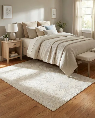 Vista 59 de Rugs.com Alfombra de la colección Finsbury, alfombra mediana de 2 x 3 pies, color beige, perfecta para salas de estar, comedores grandes, planos