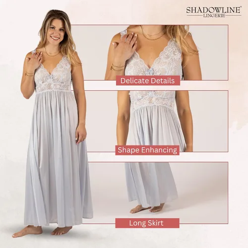 Vista 4 de Shadowline Camisones con clase para mujer, ropa de dormir elegante para mujer