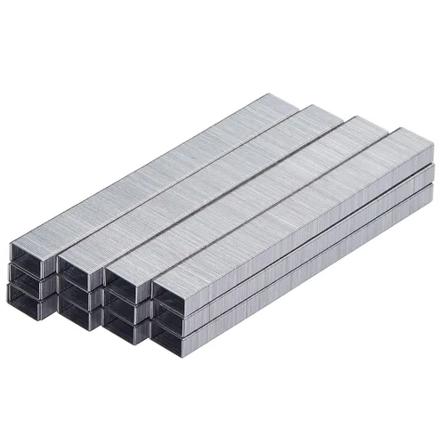 Vista 5 de Grapas de oficina premium de Bostitch para grapado sin atascos, 1/4 de pulgada, tira completa, 5,000 grapas/caja