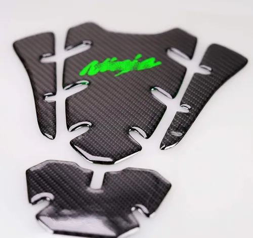 Vista 6 de Protector de vinilo de fibra de carbono 5D, protector de tanque de vinilo para motocicleta NJ 650 ZX636 ZX600 ZX-10R ZX14 ZX1400 ZX14R ABS 1000