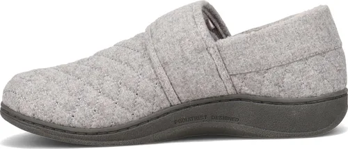 Vista 3 de Vionic Women's Indulge Jackie Flannel Slip On Slipper- Comfortable Spa House Slippers that include Three-Zone Comfort with Orthotic Insole Arch