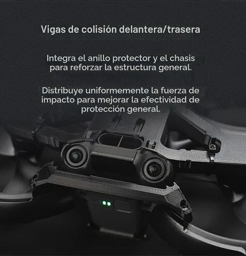 Vista 8 de Generic AVATA 2 Drone Propeller Guard Protector de 360 grados, para DJI AVATA2 Funda protectora de parachoques, antigolpes y antiarañazos