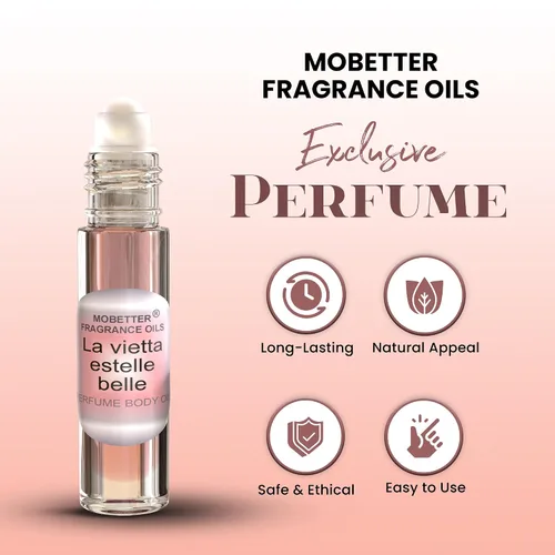 Vista 3 de MOBETTER FRAGRANCE OILS Aceite corporal Lavitta Estelle Belle para mujer