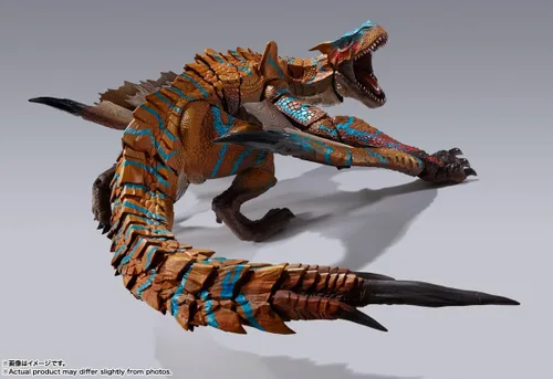 Vista 4 de TAMASHII NATIONS - Monster Hunter Rise - Tigrex, Figura de acción Bandai Spirits S.H.MonsterArts