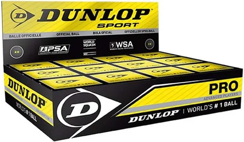Vista 5 de Dunlop Sports Pro XX Pelota de squash - Caja Pro