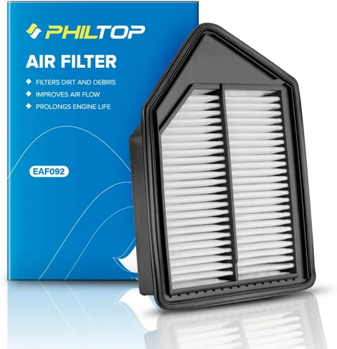 Vista 12 de PHILTOP Engine Air Filter, Compatible with CA7626 Toyota Tacoma 1995-2004, 4Runner 1996-2002, Supra 1993-1998, Lexus SC400 1992-2000, SC300 1992-2000