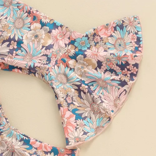 Vista 56 de Sejardin Ropa de verano para bebé y niña, recién nacida, manga corta, con letras, mameluco elástico con diadema