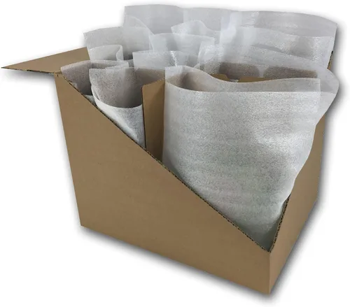 Vista 4 de Uboxes Kit divisor de celdas de plato: compartimentos de caja y bolsas de espuma (DISHSAVOR024)