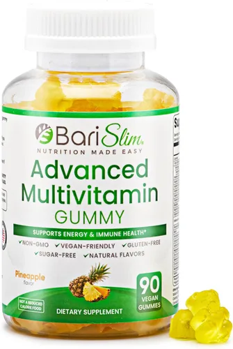 Vista 13 de BariSlim Gomitas multivitamínicas bariátricas avanzadas, vitaminas bariátricas especialmente formuladas para pacientes después de una cirugía