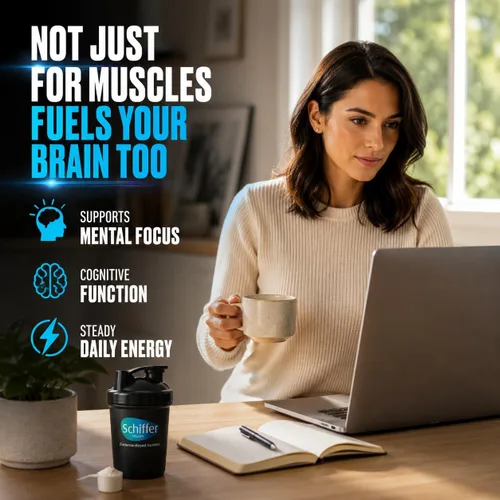 Vista 5 de Monohidrato de creatina en polvo 17.64 oz – Apoya el crecimiento muscular, la fuerza y la función cognitiva*, 0.17 oz por porción – 100 porciones