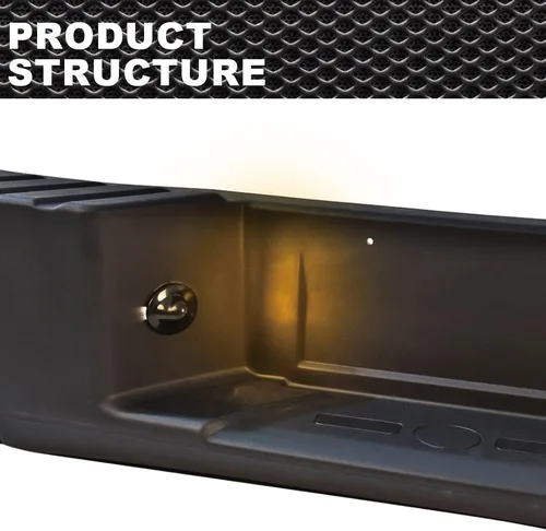 Vista 6 de CRODESSIGN - Parachoques escalón compatible con Ford F150 2010-2012 /2011 F150 Ford Lariat Limited /2013-2014 F150 Limited /2009-2014 Ford F150