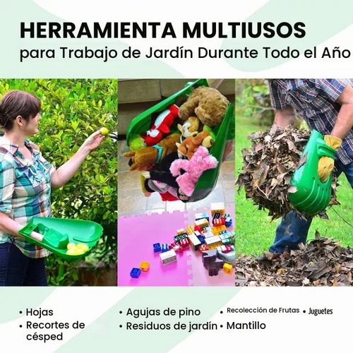 Vista 6 de Releaf Recolector de hojas ergonómico, mano gigante para recolección de hojas o remoción de césped.