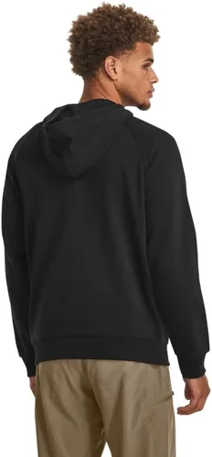 Vista 2 de Under Armour Freedom - Sudadera con capucha con logotipo de bandera grande para hombre