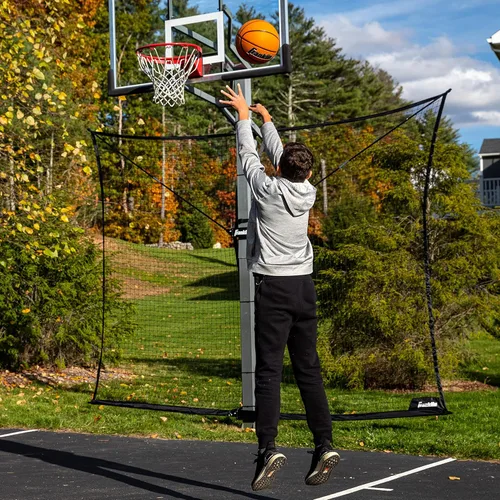 Vista 5 de Franklin Sports Baloncesto Pass Back Rebounder