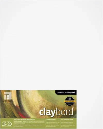 Vista 19 de Suministro de Arte Ampersand Panel de Pintura en Madera: Serie Museo Claybord, 5" x 5", Perfil Candeal de 1-1/2