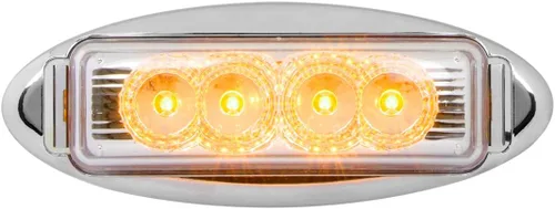 Vista 14 de GG Grand General 77960 Luz LED ámbar/ámbar (lente rectangular Spyder 4 lentes)