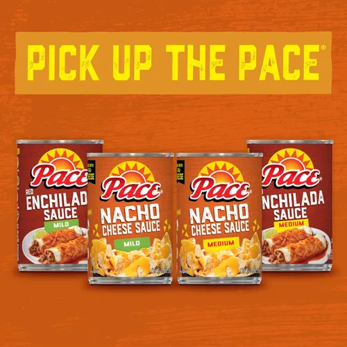 Vista 7 de Salsa de queso para nachos mediana Pace, lata de 10.5 onzas