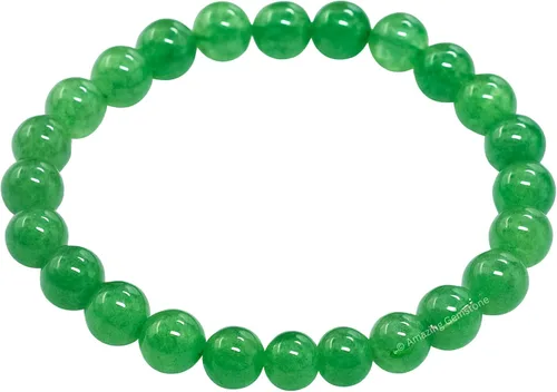 Vista 112 de Amazing Gemstone Crystal Bracelet for Women Men's Gifts - Protection Healing Crystal Bracelet - 8mm Gemstone Beaded Stretchable Bracelet Pulseras
