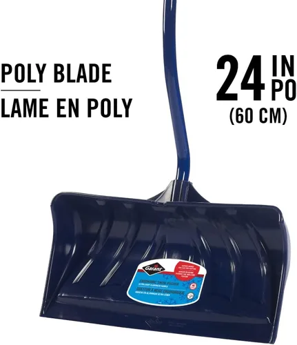 Vista 3 de Garant YPP24EAKD Yukon Empujador de nieve con hoja de poliéster ergonómica de 24 pulgadas