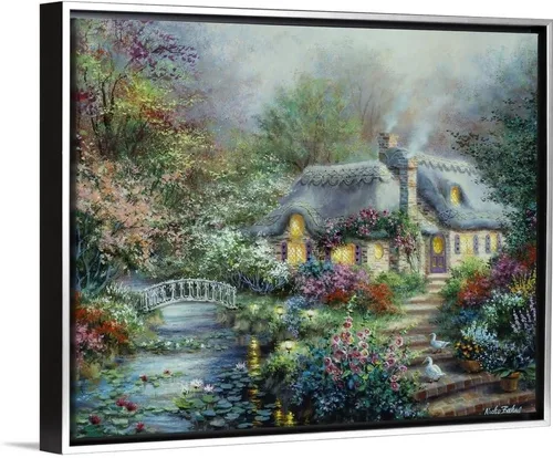 Vista 8 de CANVAS ON DEMAND Nicky Boehme - Lienzo decorativo para pared, diseño contemporáneo, decoración del hogar, paisaje, obra de arte natural, 14 x 11