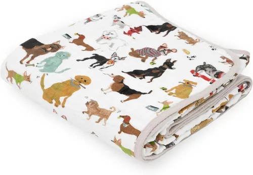 Vista 25 de Little Unicorn Manta de recepción para recién nacidos Ultra suave, tela de muselina multicapa Regalo para recién nacidos y para llevar