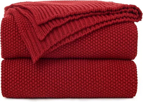 Vista 19 de Longhui bedding - Manta de punto trenzado de algodón negro para sofá, silla, cama, decoración del hogar, 2.5 libras, 50 x 60 pulgadas, ligera