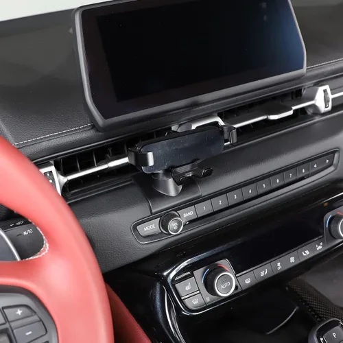 Vista 4 de Soporte de teléfono celular con salida de aire ABS para Toyota Supra GR A90 A91 MK5 2019 2020 2021 2022