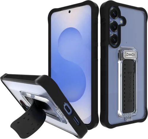 Vista 28 de Scooch Wingman - Funda con función atril para Samsung Galaxy S9 [protección contra caídas de 10 pies] [soporte bidireccional] funda protectora a
