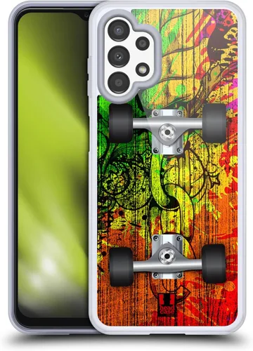 Vista 10 de Head Case Designs Flight Skateboards - Funda de gel suave compatible con Samsung Galaxy A13 (2022)