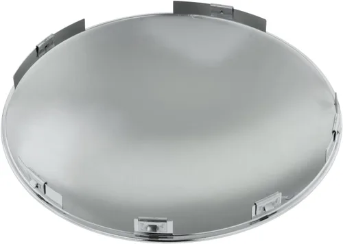 Vista 3 de Cubiertas para tapas de cubo de semirremolque – 6 muescas irregulares – para rueda delantera ajuste universal – paquete de 2 piezas