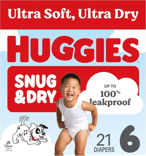 Vista 44 de Pañales Huggies Snug & Dry para bebé