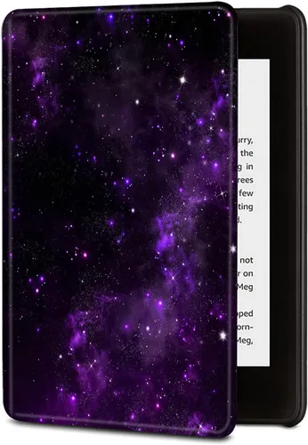 Vista 18 de BVDIKMI Funda para Kindle de 6 pulgadas (versión 11ª generación 2022), funda delgada de piel sintética con encendido y apagado automático para Retro